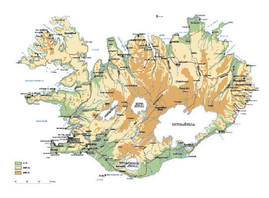 Karte Island