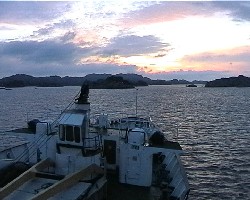 Sonnenuntergang im Byfjord