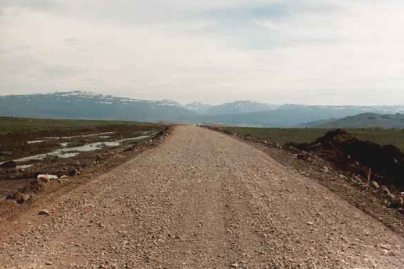 Ringstraße nach Egilstadir