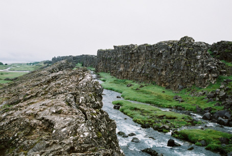 Schlucht Almannagjá