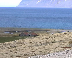 Verlassener Hof Trostansfjördur