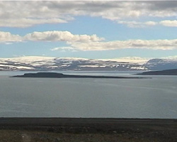 Insel Vigur und Drangajökull
