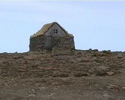 Schutzhütte auf der Steingrímsfjardarheidi