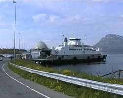 Fähre über den Tysfjord
