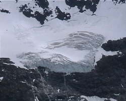 Gletscherausläufer am Sognejellsvegen