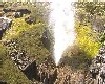 Blowhole in den Pancake Rocks